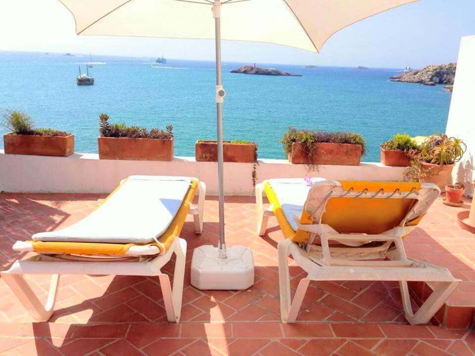 Mirador De La Virgen Atico Con Terraza Y Estudio Sin Terraza Apartment Ibiza Town Exterior photo